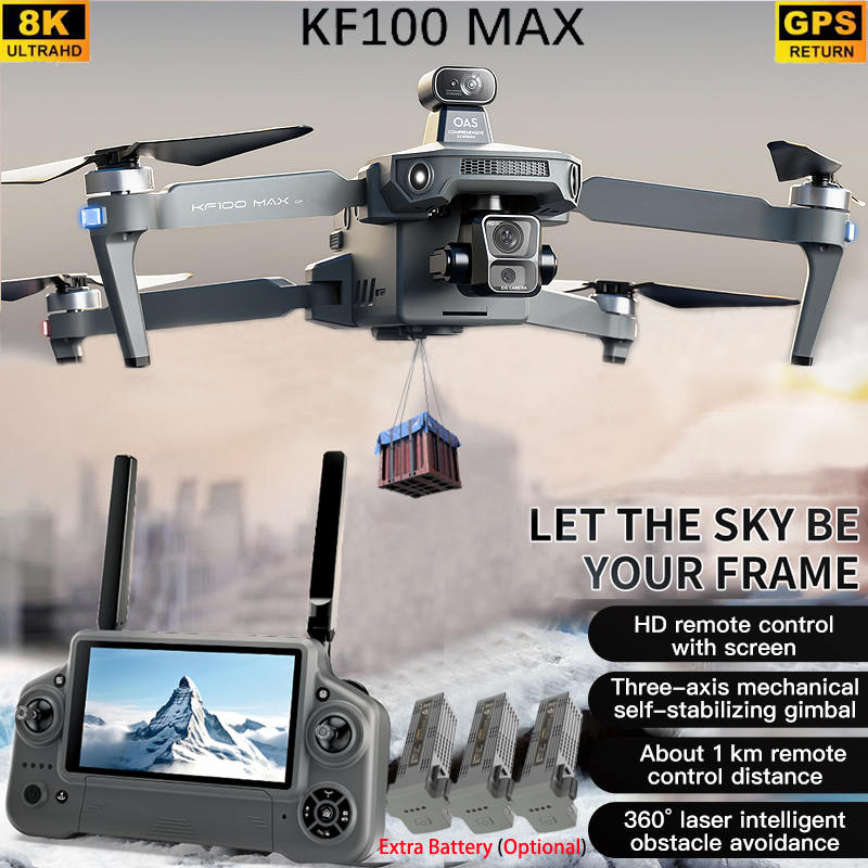 Jjrc Drone X12 - KF100 MAX GPS Drone 4K Kamera