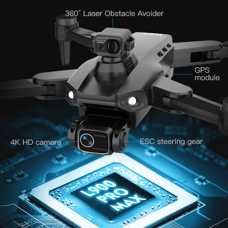 L900 Pro MAX GPS-Drohne 4K Pro – Drone Battery Case Bewertung und Preis