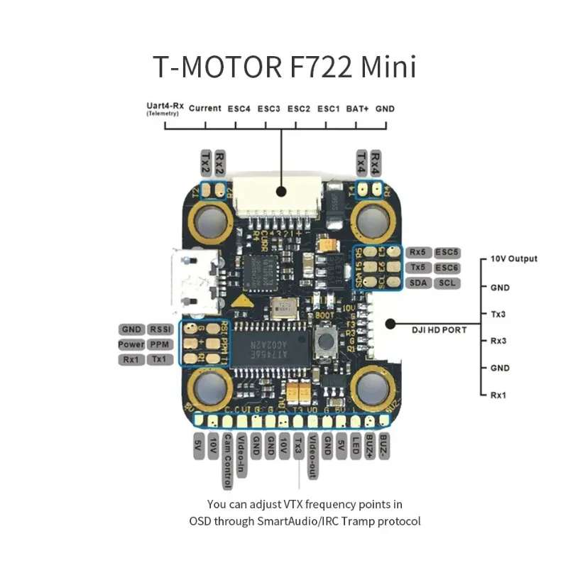 T-Motor MINI F7 FC F45A ESC Co – Betaflight Fc F7 Bewertung und Preis